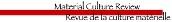 Logo for Material Culture Review / Revue de la culture matérielle
