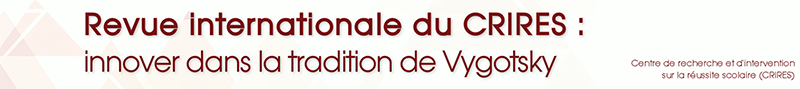 Logo for Revue internationale du CRIRES / CRI_SAS international Journal
