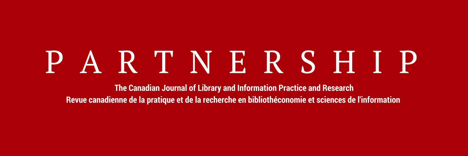 Logo for the journal Partnership