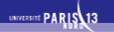 Logo Université Paris 13 Nord